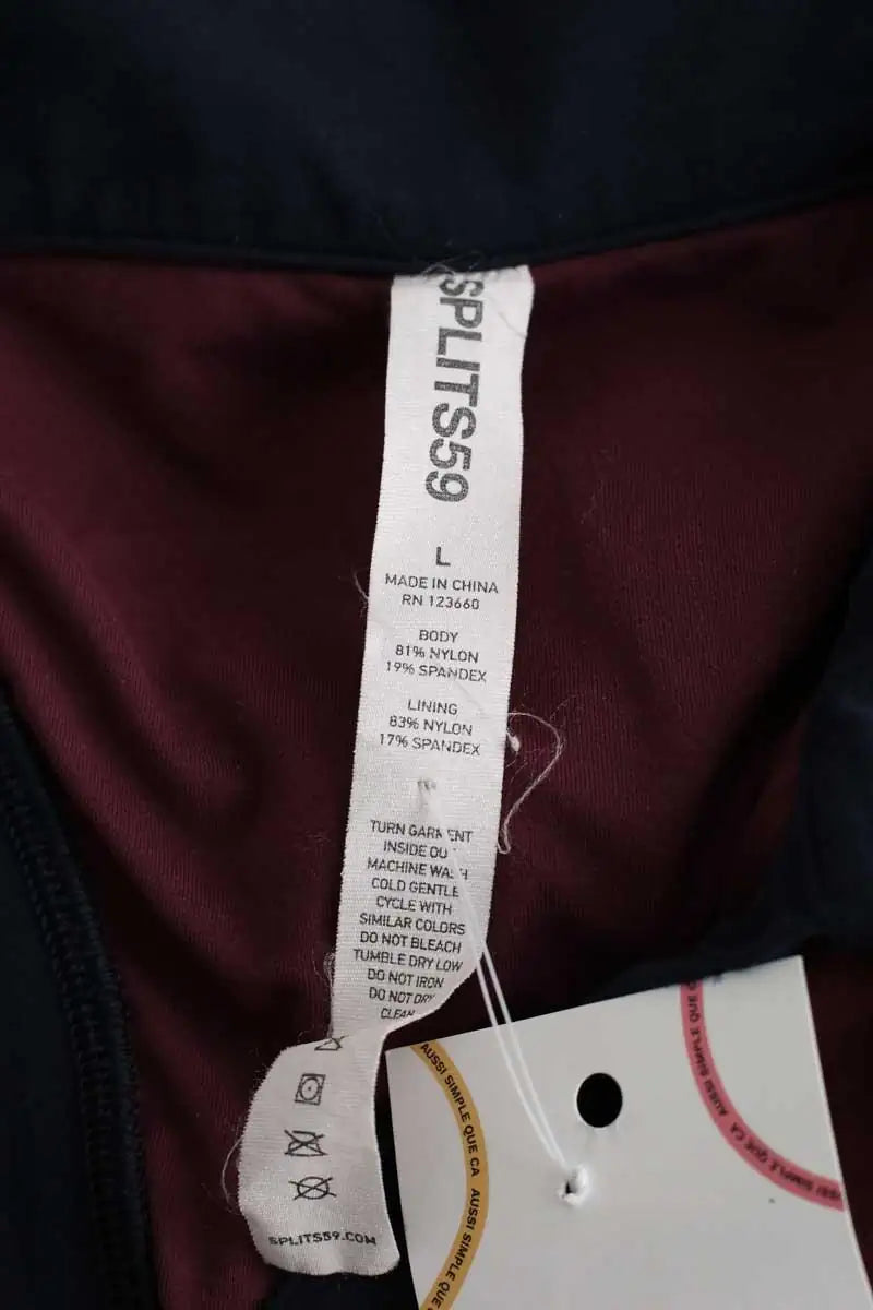 Haut de sport SPLITS59 Bordeaux en Synthétique