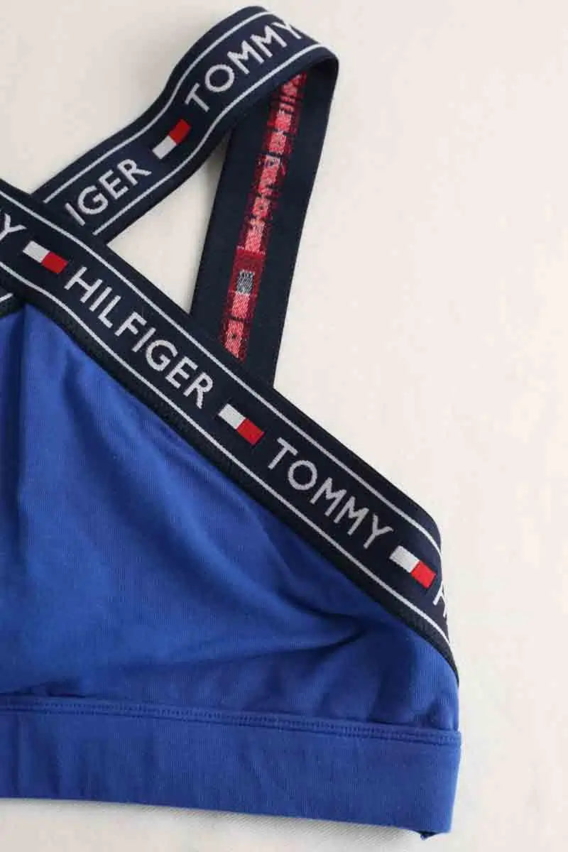 Haut de sport Tommy Hilfiger Bleu en Coton