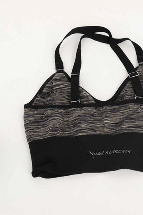 Haut de sport Yoga searcher Gris en Coton