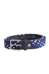 Ceinture Lacoste Bleu en Tissu, taille S - Seconde Main