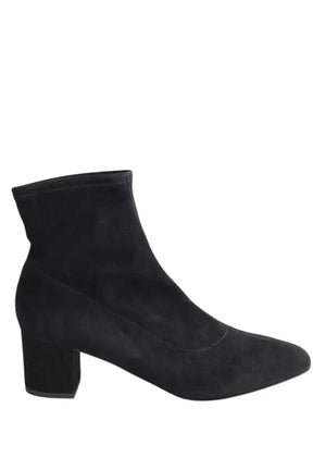 Boots LK Bennett Grove Noir en Daim, taille 37 - Seconde Main