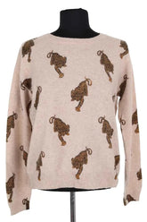 Pull Notshy Beige en Cachemire, taille S - Seconde Main