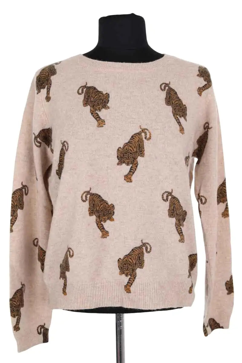 Pull Notshy Beige en Cachemire, taille S - Seconde Main