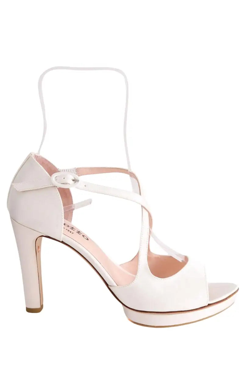 Talons Repetto Beige en Tissu, taille 37 - Seconde Main