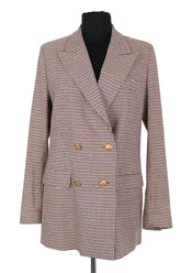 Blazer Essentiel Antwerp Blanc en Synthétique, taille XS - Seconde Main