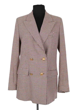 Blazer Essentiel Antwerp Blanc en Synthétique, taille XS - Seconde Main