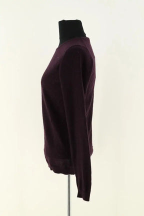 Pull Eric Bompard Violet en Cachemire