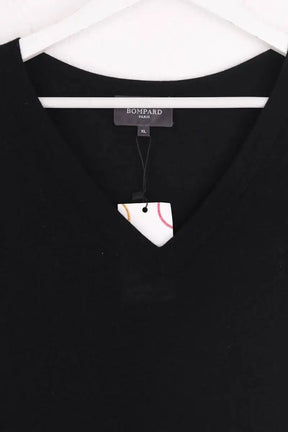 T-shirt Eric Bompard Noir en Soie