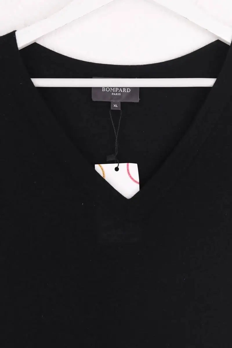 T-shirt Eric Bompard Noir en Soie