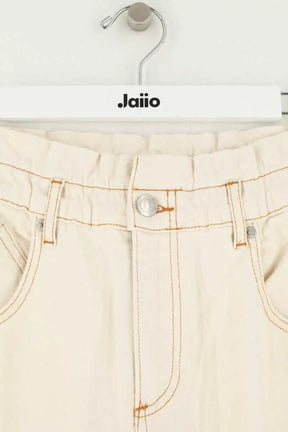 Pantalon Maje Beige en Coton