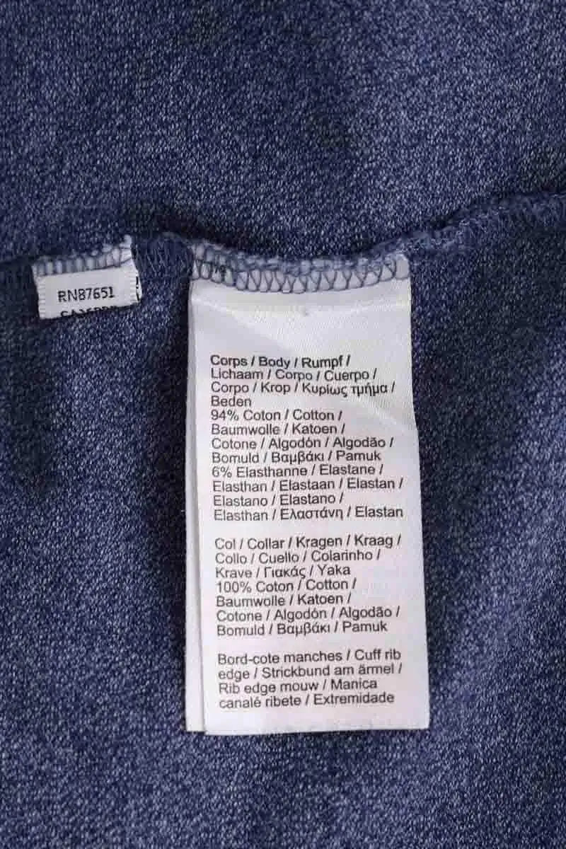 Polo Lacoste Bleu en Coton