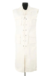 Robe Carolina Ritzler Ecru en Coton, taille M - Seconde Main