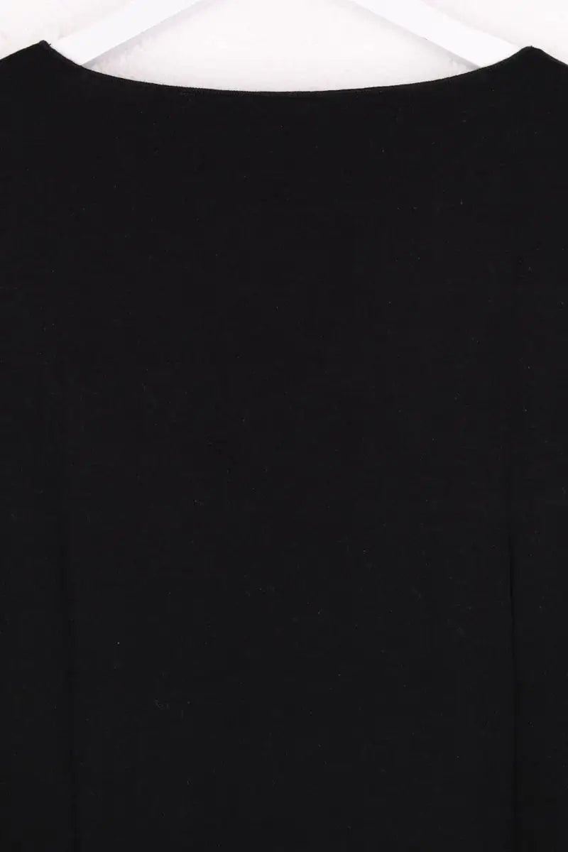 Top Majestic Filatures Noir en Viscose