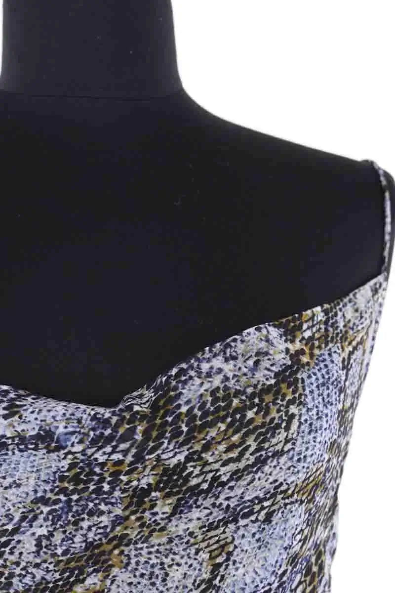 Robe Christopher Esber Bleu en Soie