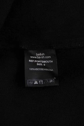 Robe Ba&Sh Noir en Synthétique