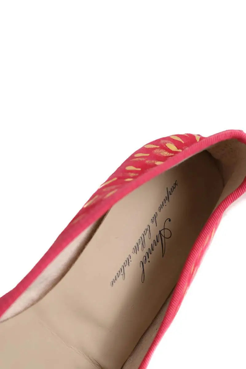 Ballerines Anniel Rose en Cuir