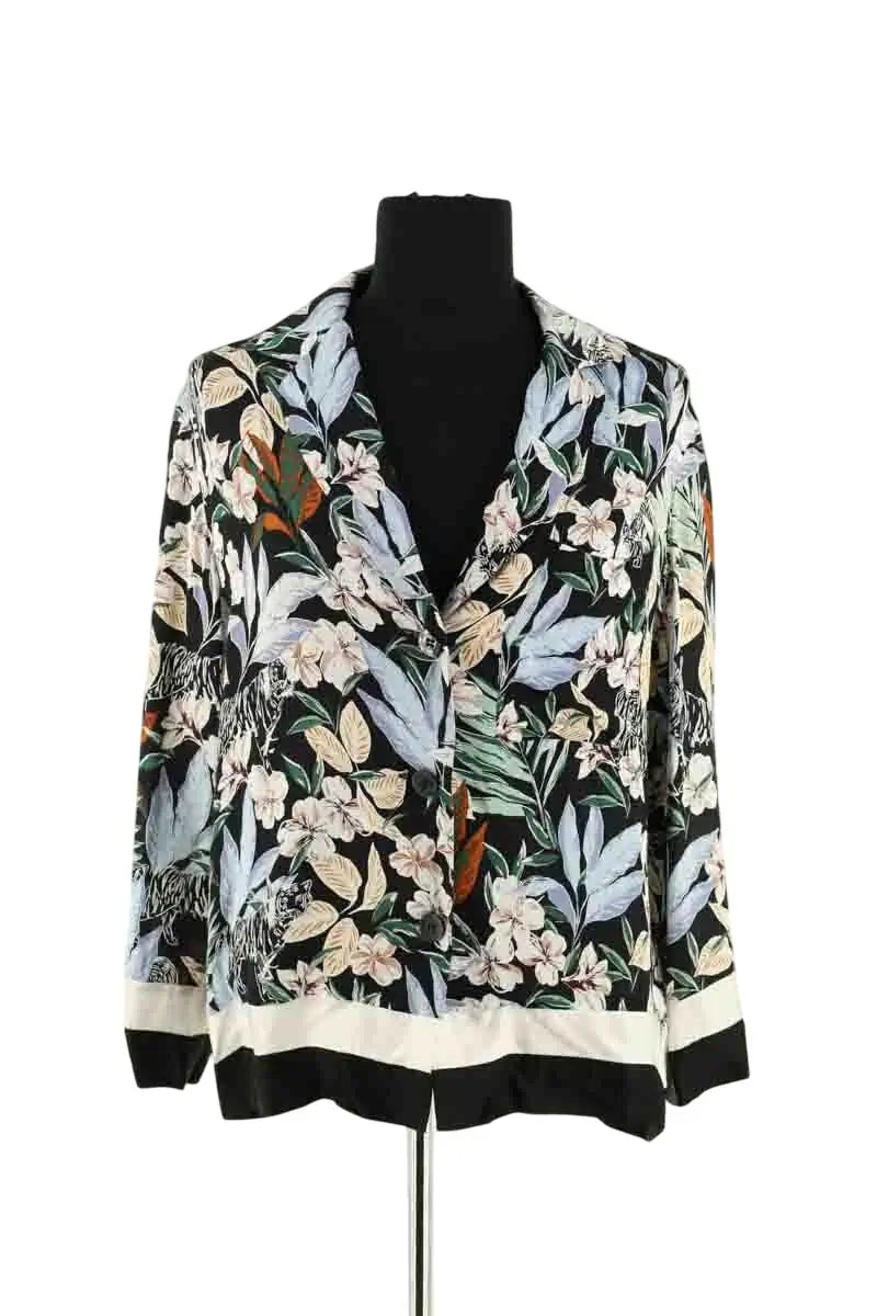 Blouse Maje Noir en Viscose, taille S - Seconde Main