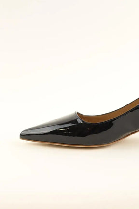 Talons LK Bennett Sloane Marine en Cuir verni