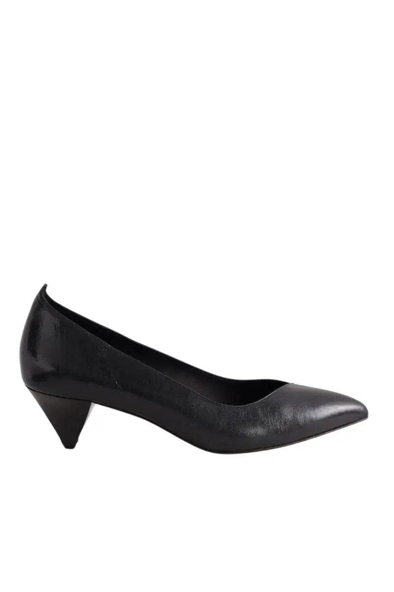 Talons Isabel Marant Noir en Cuir, taille 38 - Seconde Main
