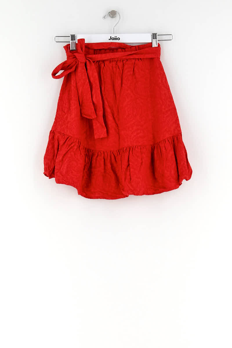Mini jupe Maje  Rouge