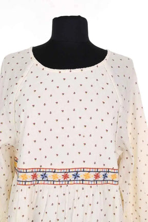 Robe Sézane Beige en Coton