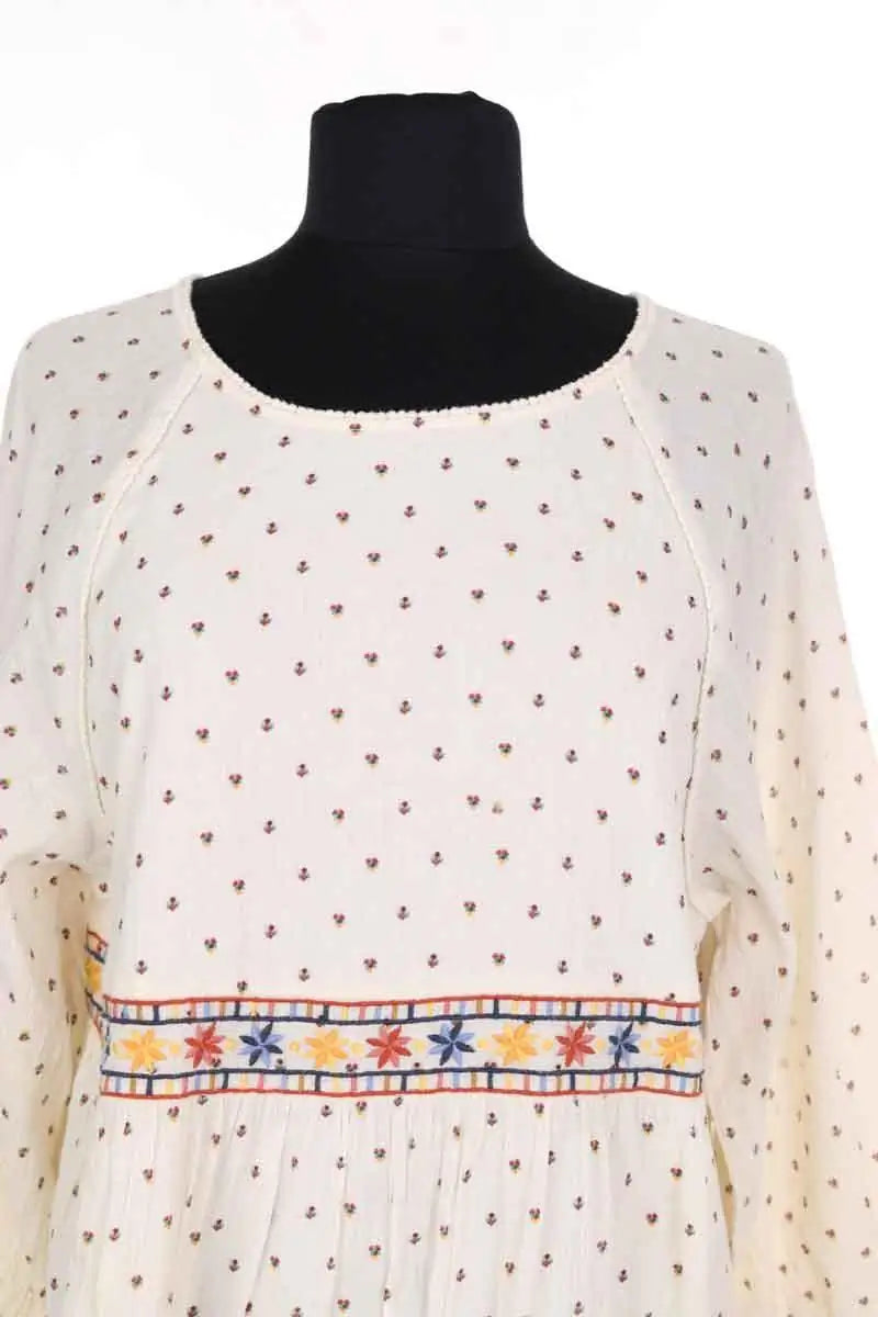 Robe Sézane Beige en Coton