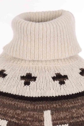 Pull Ralph Lauren Naiomi Glasses Blanc en Laine