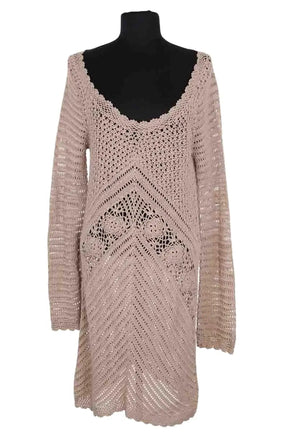 Robe Zadig & Voltaire Beige en Coton, taille S - Seconde Main