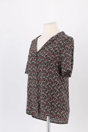 Chemise Mister K Noir en Soie