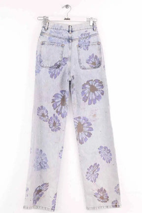 Jean droit Sandro Bleu en Coton