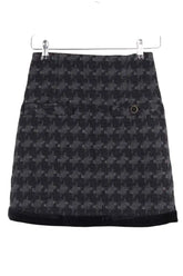 Jupe Sandro Noir en Coton, taille XS - Seconde Main