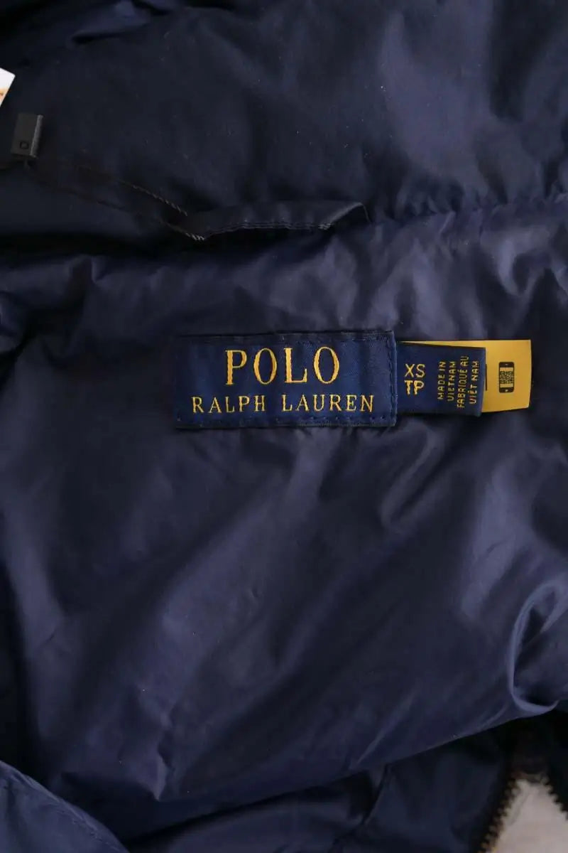 Doudoune sans manches Ralph Lauren Marine en Synthétique