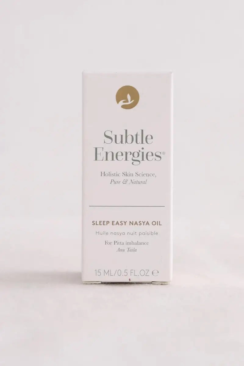 Huile Subtle Energies Sleep easy nasya oil Blanc en 