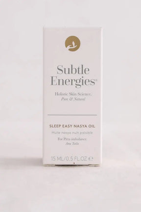 Huile Subtle Energies Sleep easy nasya oil Blanc en 