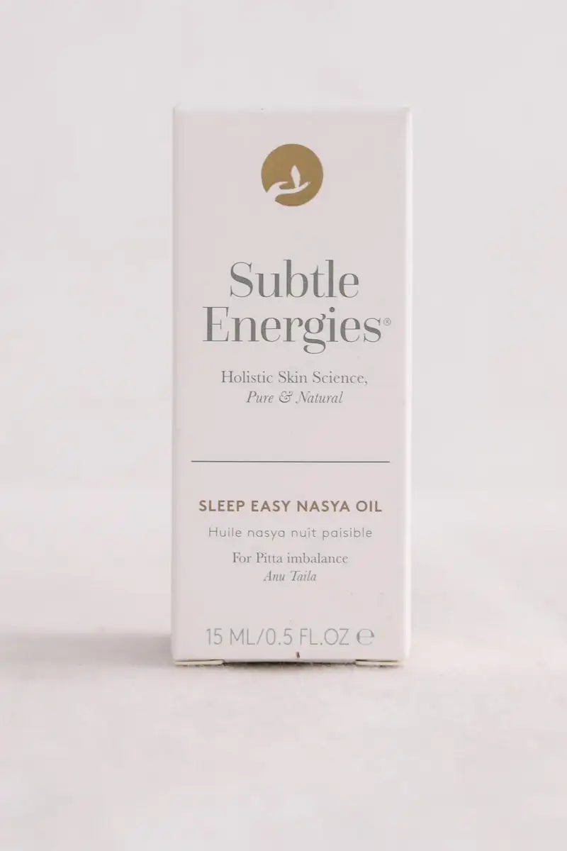 Huile Subtle Energies Sleep easy nasya oil Blanc en 
