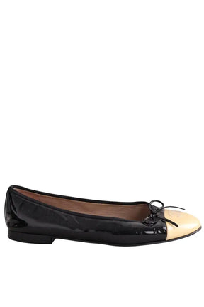 Ballerines Chanel Noir en Cuir, taille 41 - Seconde Main
