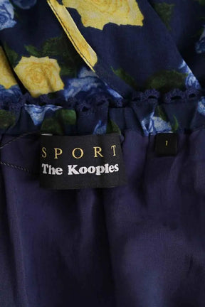 Robe The Kooples Marine en Synthétique