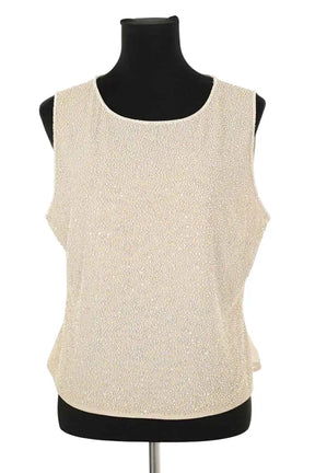 Top sans manche Escada  Beige