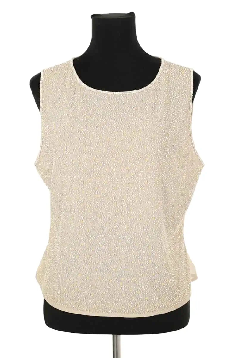 Top sans manche Escada  Beige