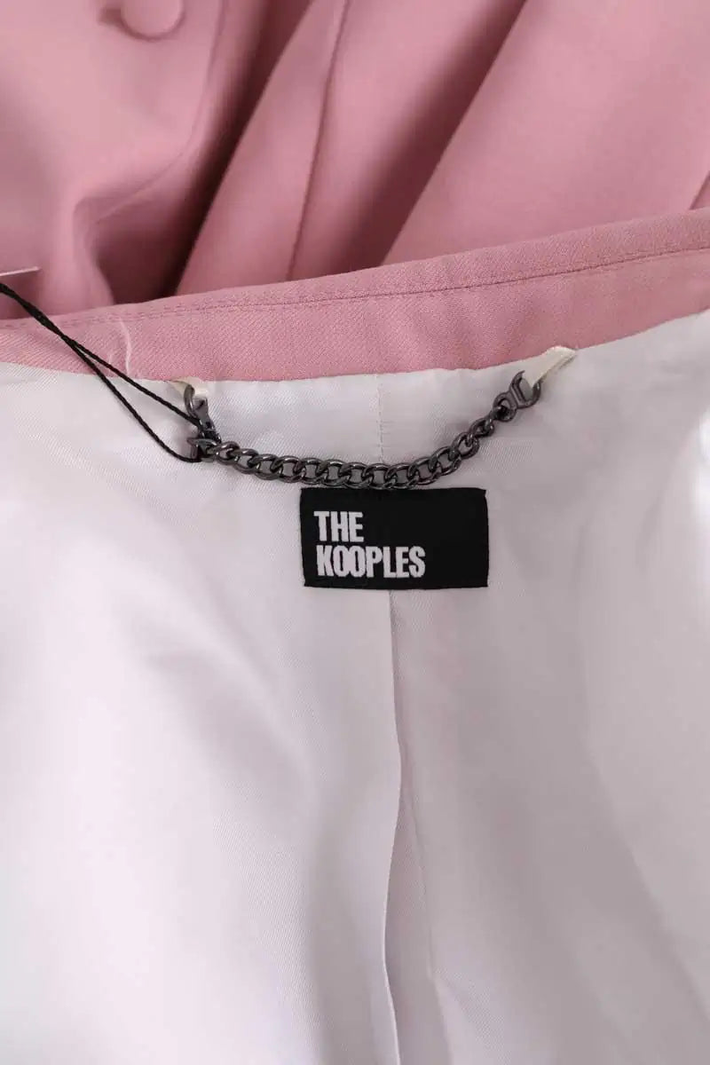 Blazer The Kooples Rose en Laine