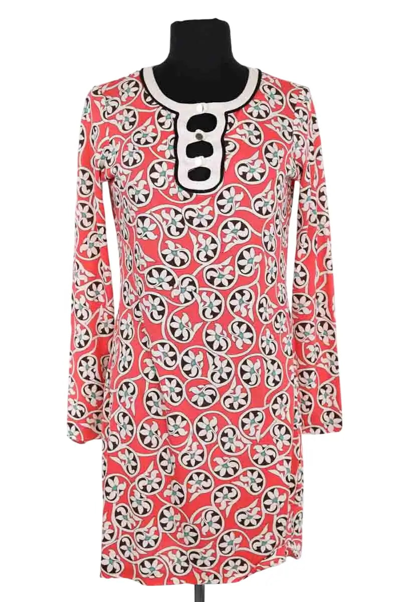 Robe Dries Van Noten Rose en Viscose, taille S - Seconde Main