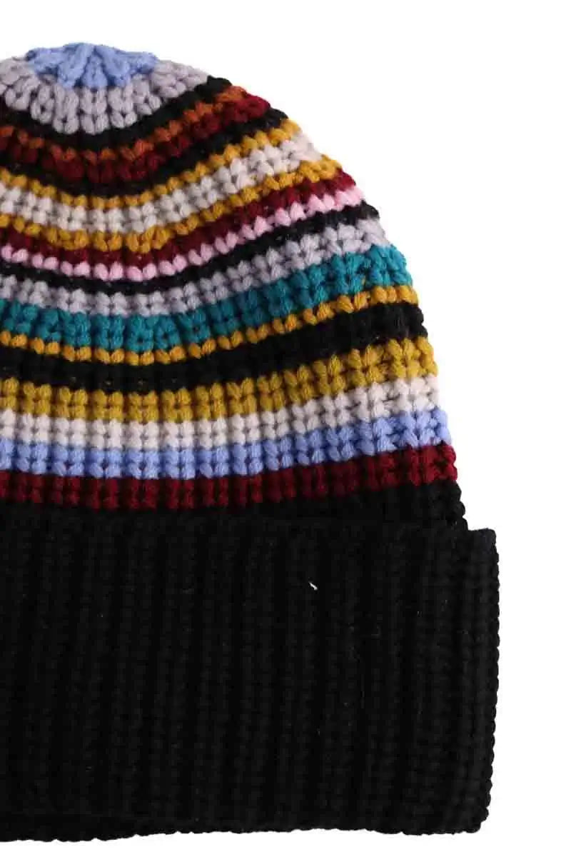 Bonnet Paul Smith Multicolore en Coton