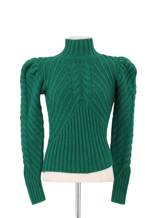 Pull Zimmermann Vert en Cachemire, taille XS - Seconde Main