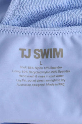 Maillot de bain Tj Swim Bleu en Synthétique