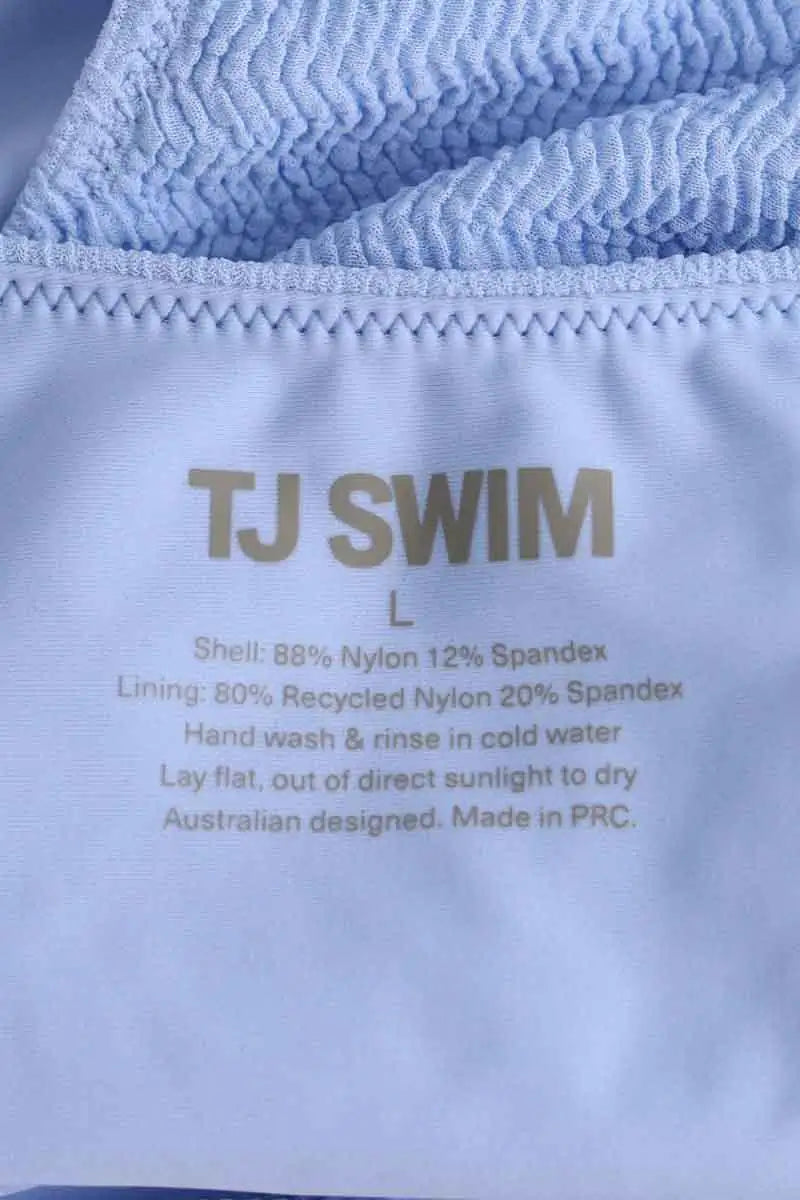 Maillot de bain Tj Swim Bleu en Synthétique