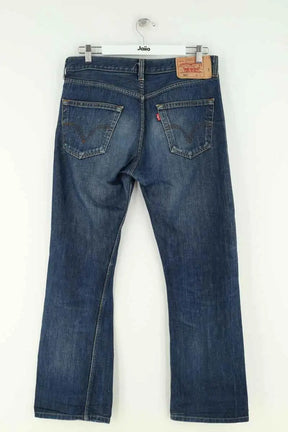 Jean droit Levi's 501 Bleu en Coton