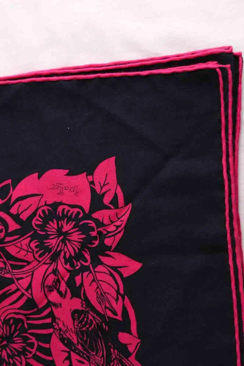 Écharpe Hermès Rose en Cachemire