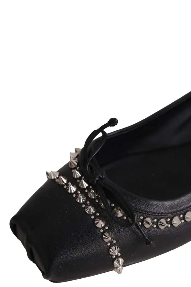 Ballerines Christian Louboutin Noir en Cuir