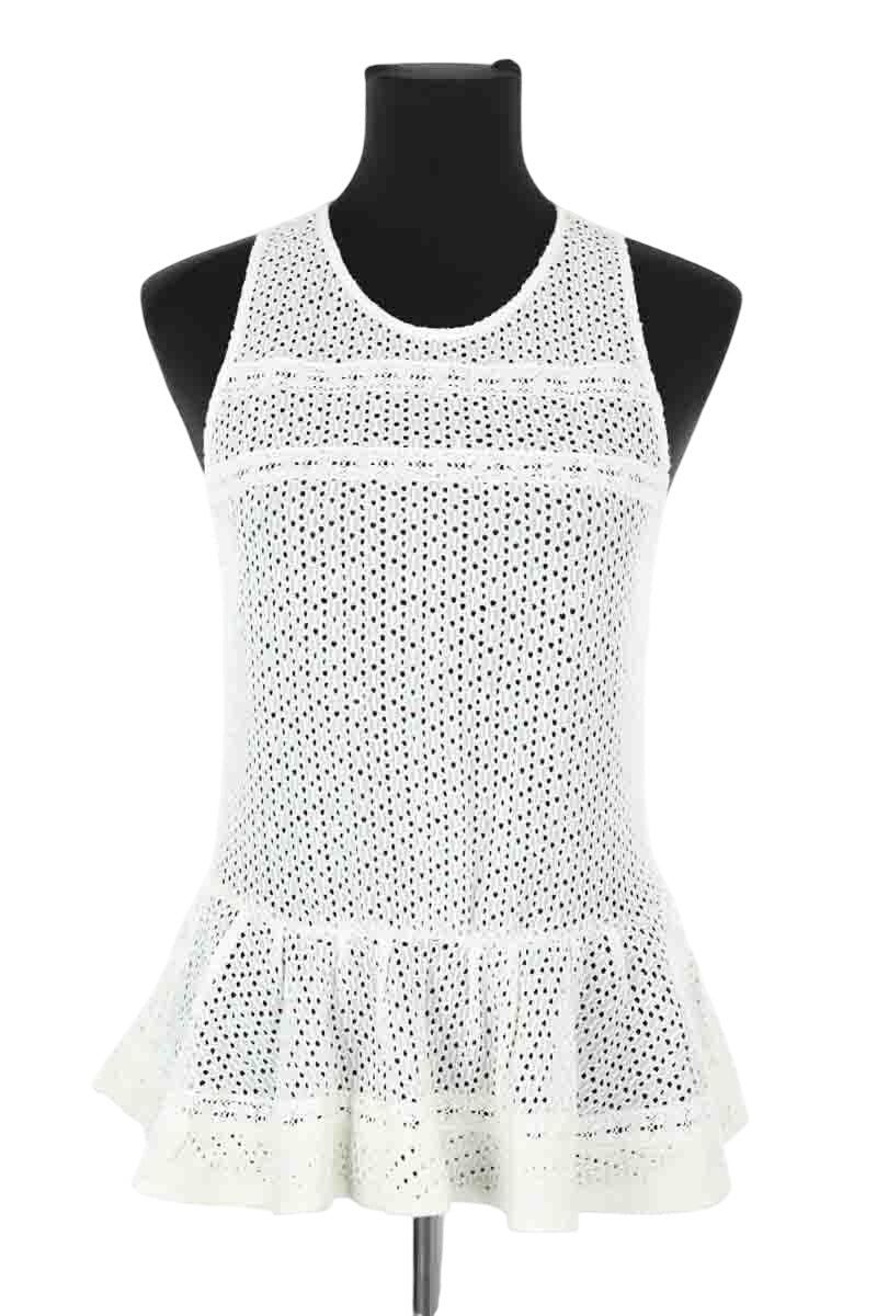 Tops sans manche Maje  Blanc