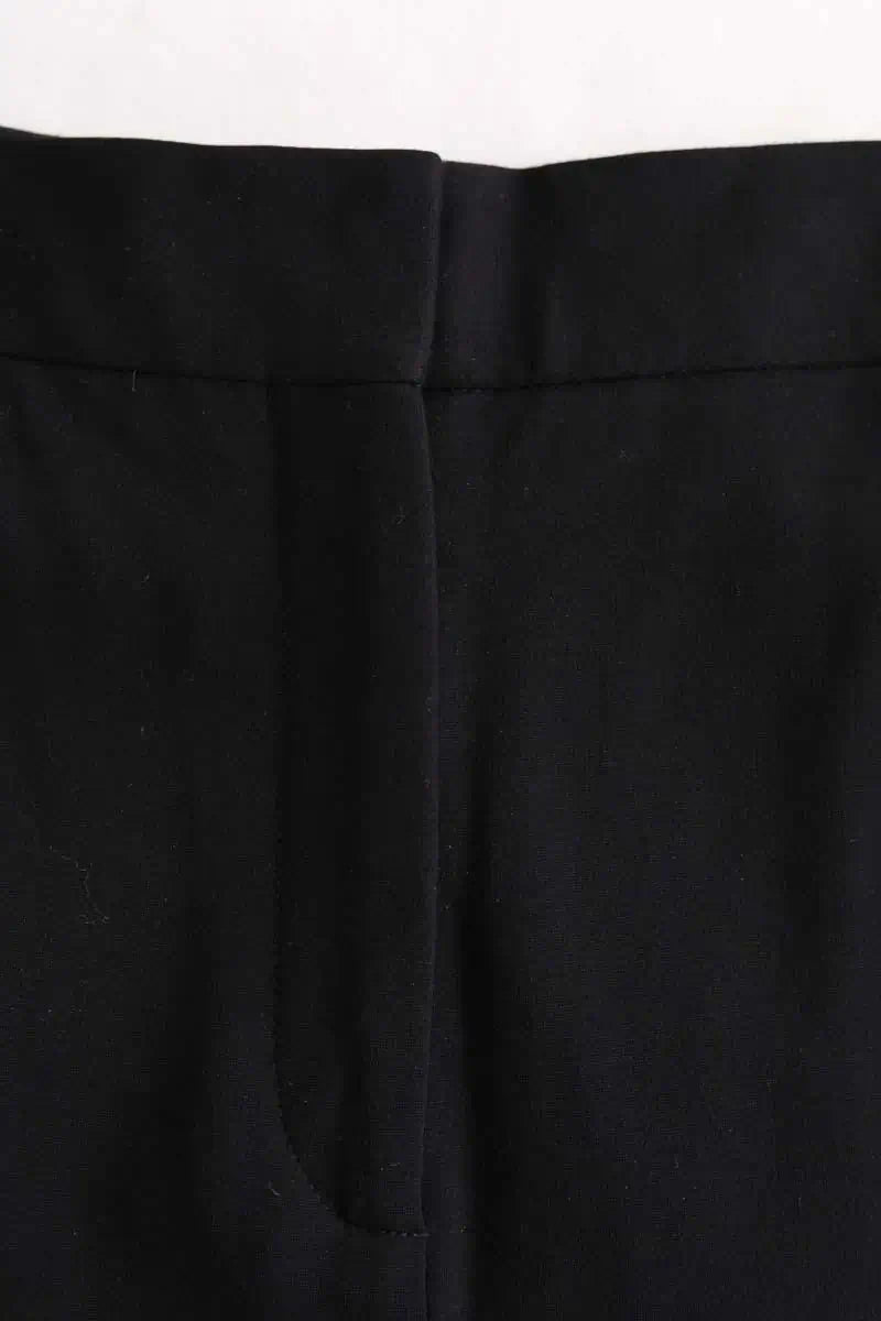 Pantalon court Sandro Noir en Synthétique